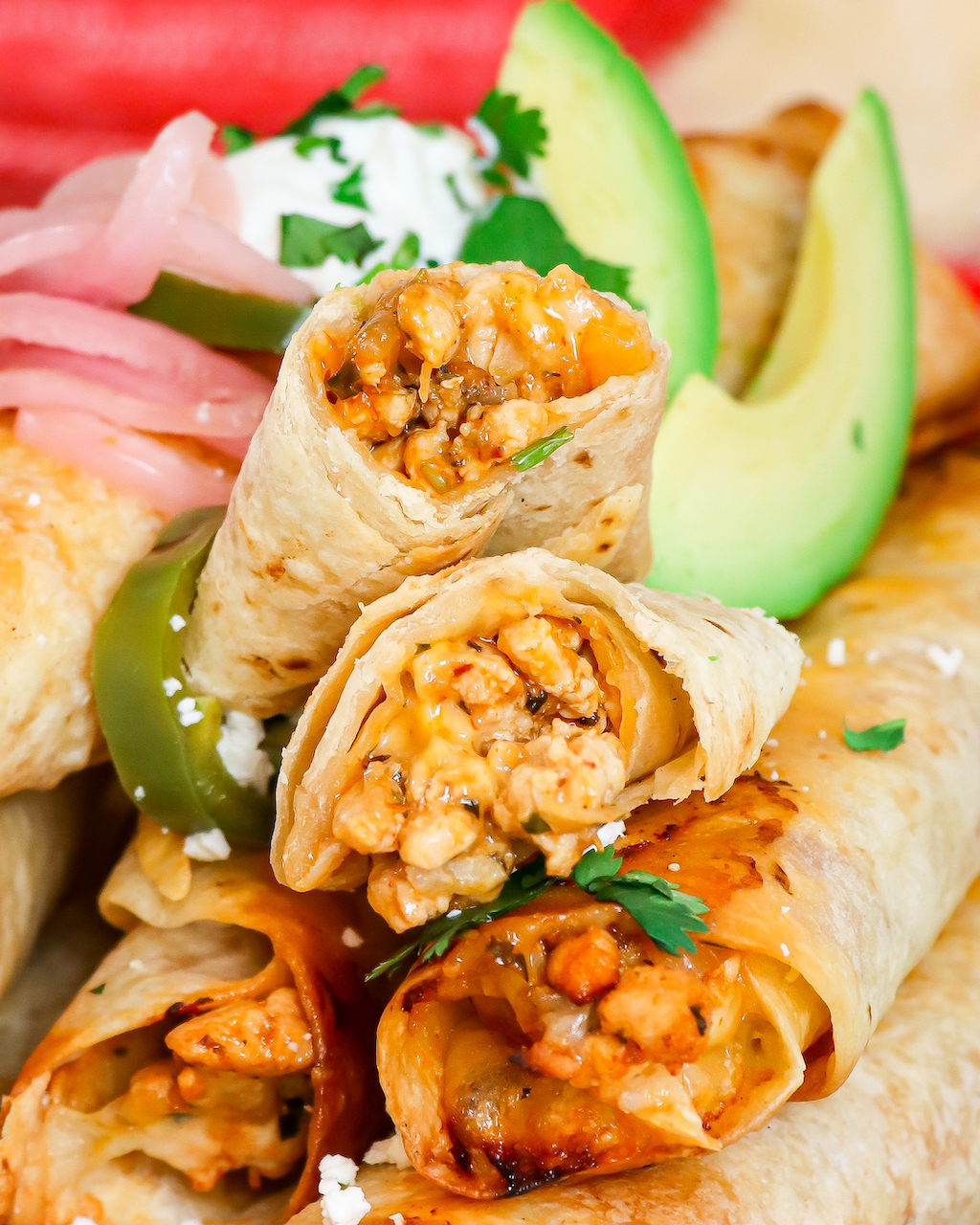 Shockingly Easy OvenBaked Chicken Taquitos